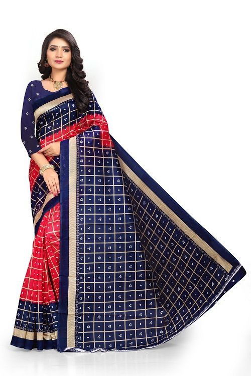 Prity 01 Nx Bandhani Printed Sarees Catalog
